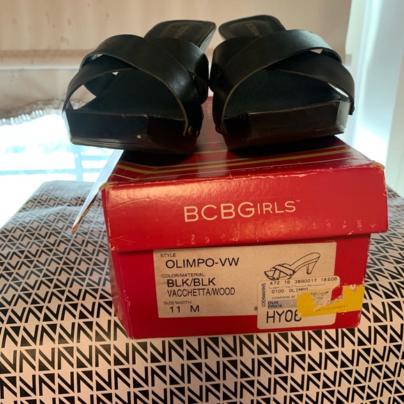 BCBGirls High Wooden Heels - Picture 3 of 8